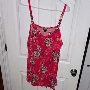 Torrid Pink Floral Camisole Top